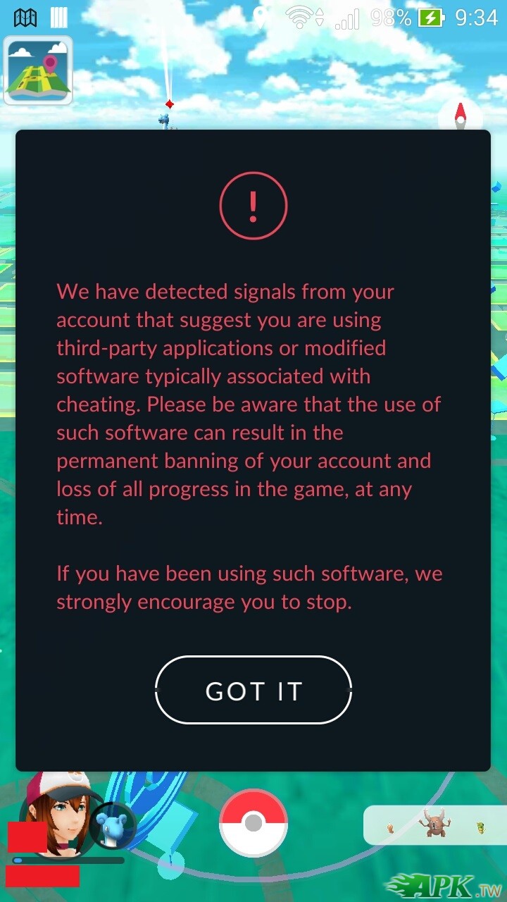 Pokemon Go玩家注意 告訴你為什麼 查iv程式會害你被鎖帳 蘋果仁 你的科技媒體