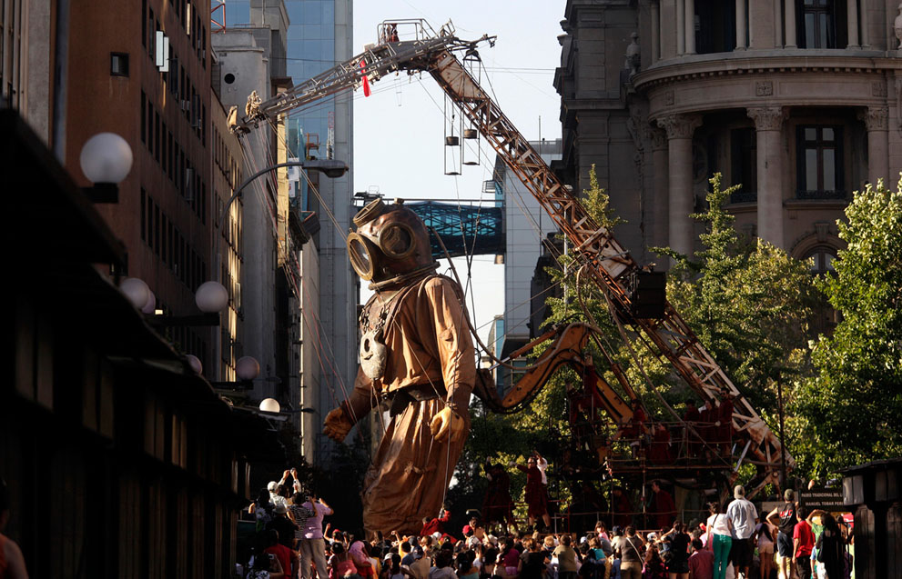 法国Royal De Luxe 剧团的大型街头木偶 - wuwei1101 - 西花社 法国Royal De Luxe 剧团的大型街头木偶 - wuwei1101 - 西花社
