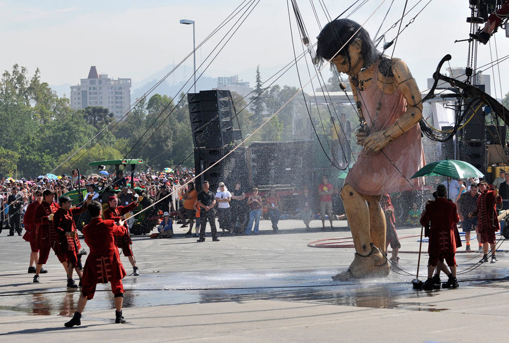 法国Royal De Luxe 剧团的大型街头木偶 - wuwei1101 - 西花社 法国Royal De Luxe 剧团的大型街头木偶 - wuwei1101 - 西花社