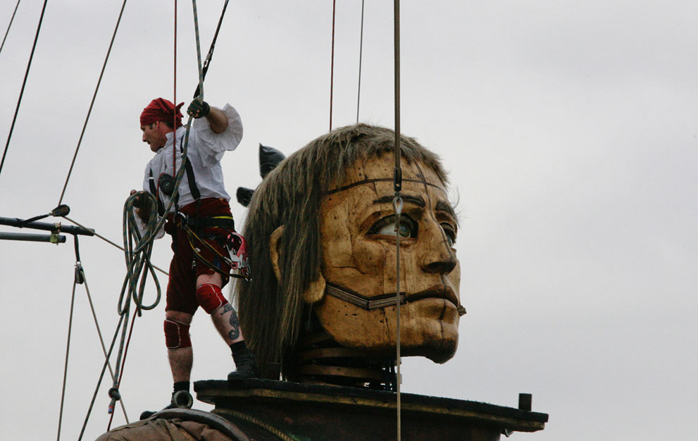 法国Royal De Luxe 剧团的大型街头木偶 - wuwei1101 - 西花社 法国Royal De Luxe 剧团的大型街头木偶 - wuwei1101 - 西花社