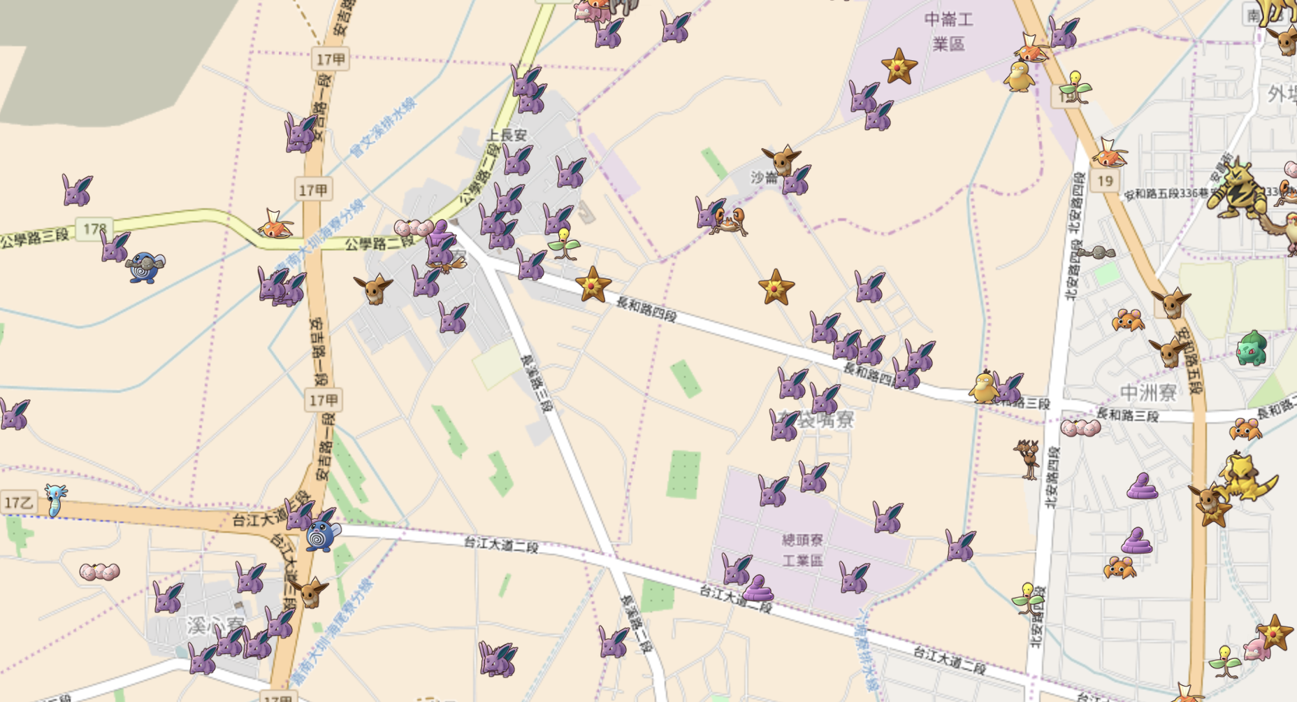 Pokemon GO 寶可夢巢穴更新(2017.08.10)