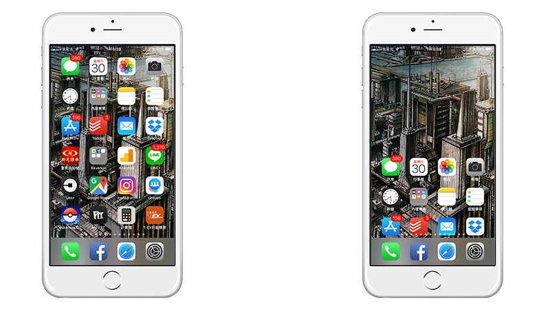 iPhone X 單手模式