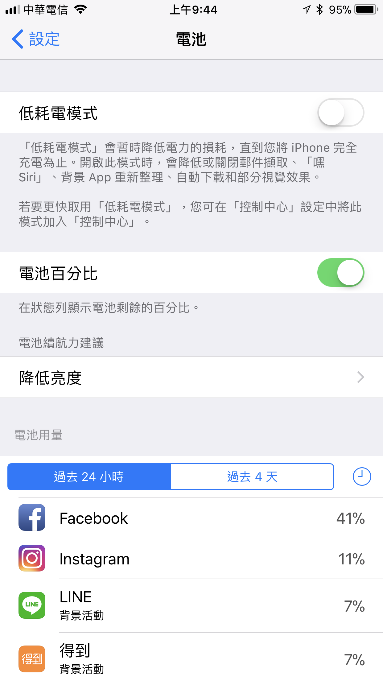iOS11耗電