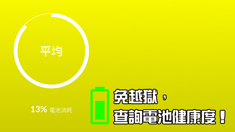 iPhone電池循環次數查詢