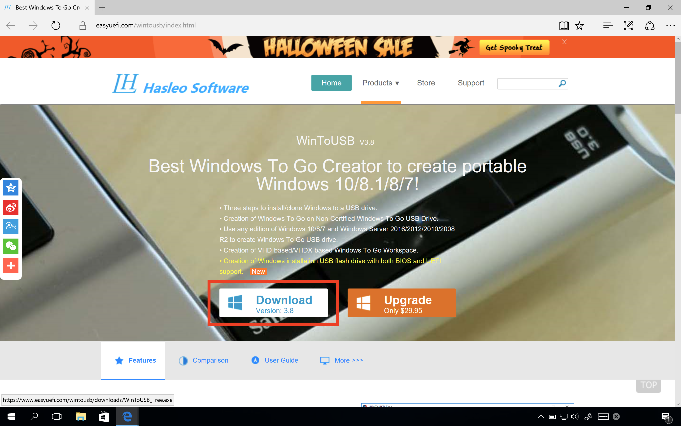 外接硬碟安裝Windows WinToUSB