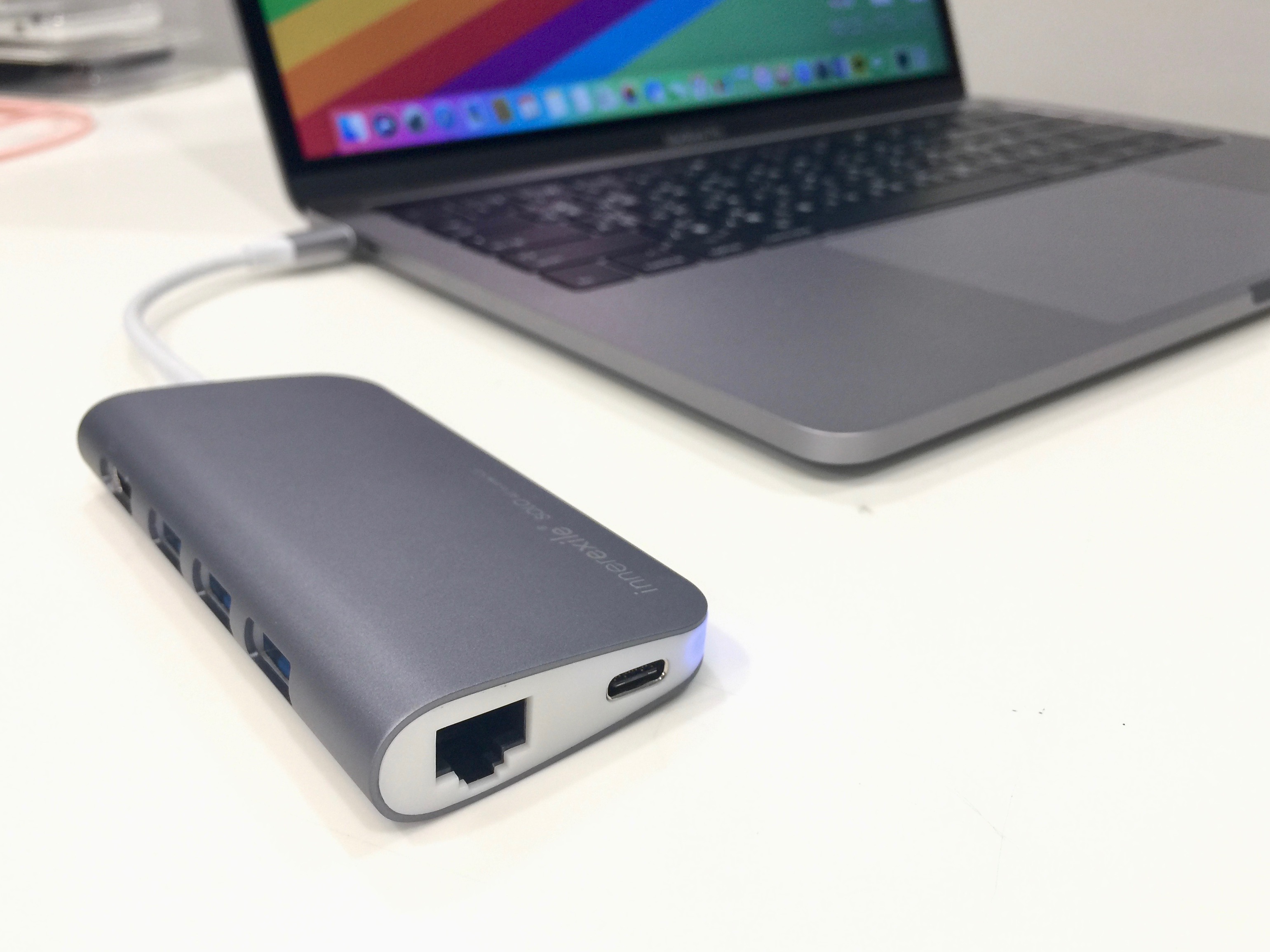 innerexile®️ SOLO All in one hub開箱 超實用八合一接口USB Typc-C轉接器