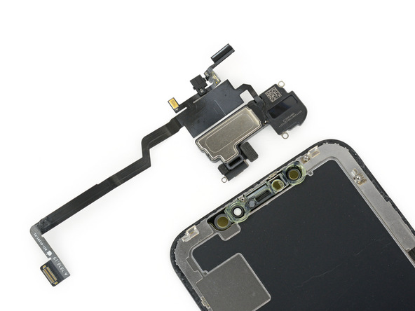 iPhone X拆解:螢幕上的零件