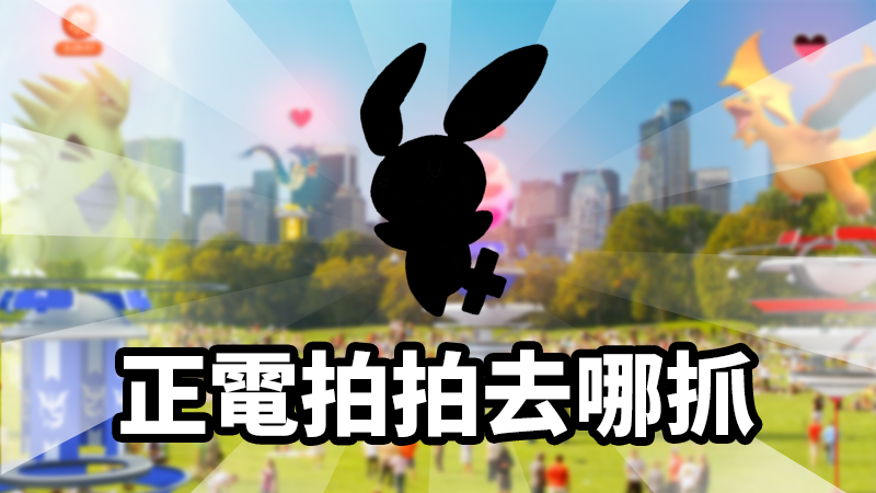 正電拍拍去哪抓