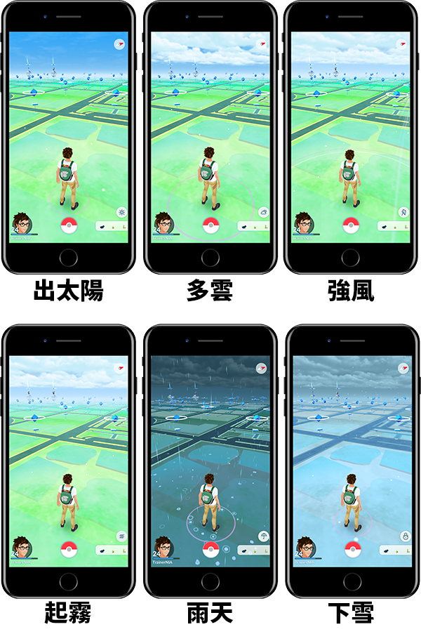 pokemonGO_天氣系統