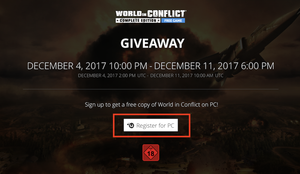 world in conflict 免費下載