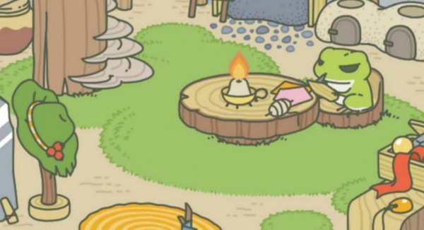 旅かえる