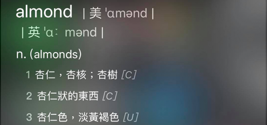 iOS 內建辭典 繁體