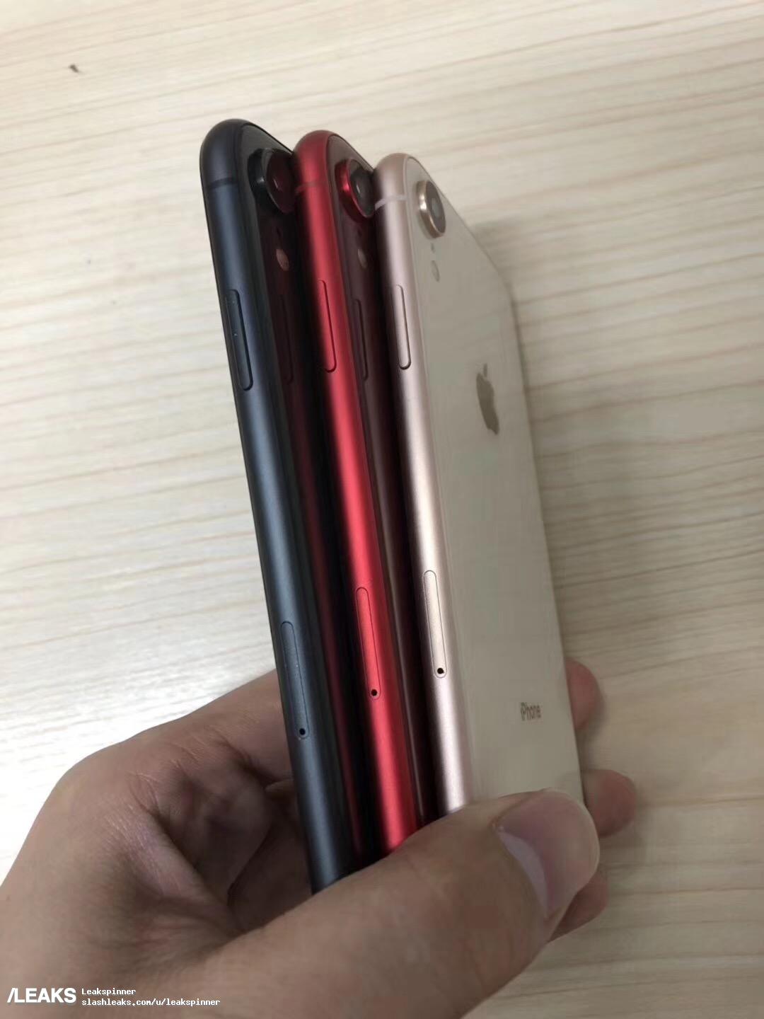 img 6.1-inch iPhone (2018) dummies leaked in new red and blue color options