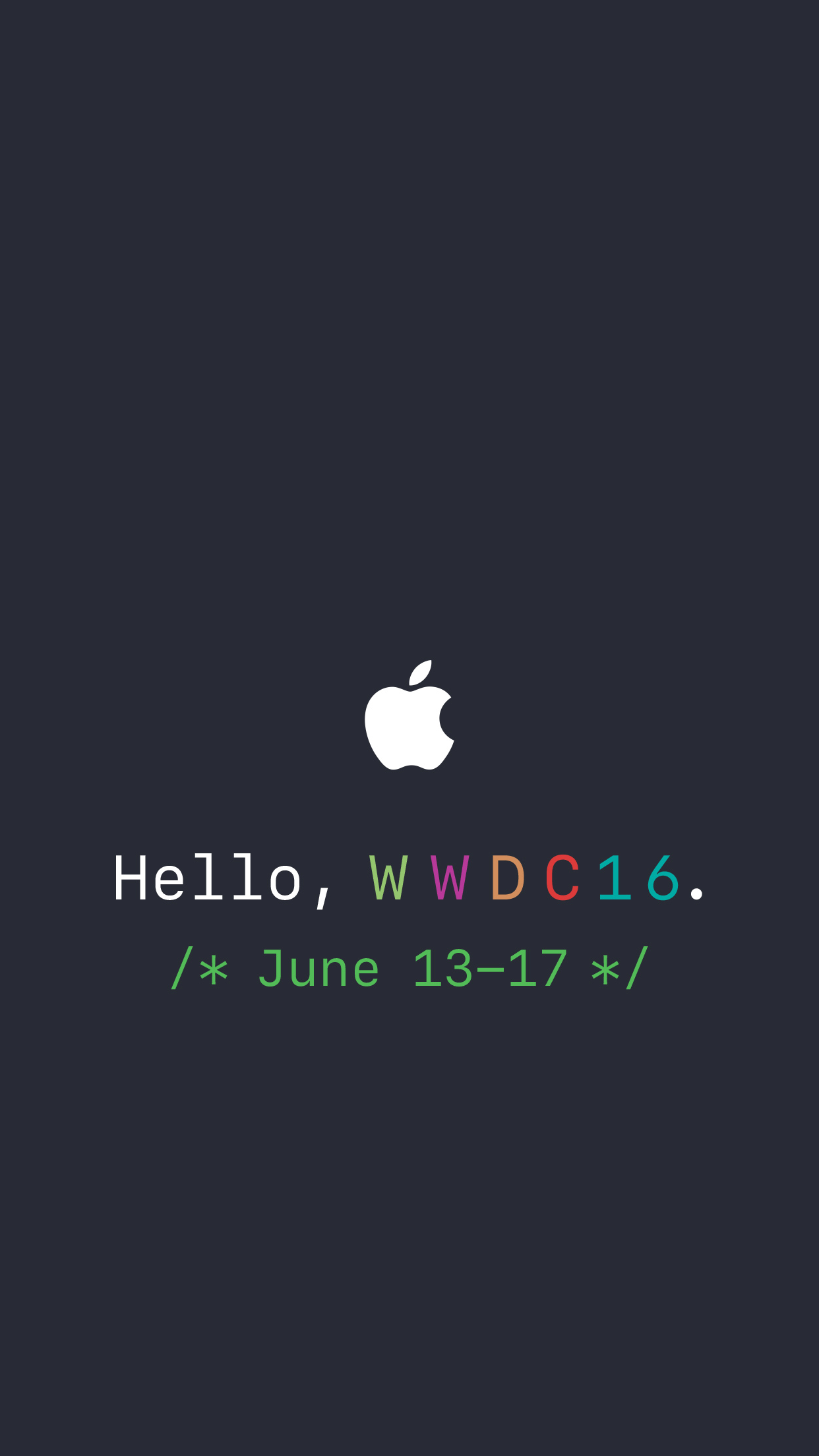 WWDC 2016
