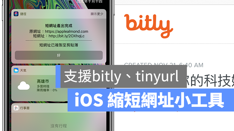 iPhone 短網址 縮網址