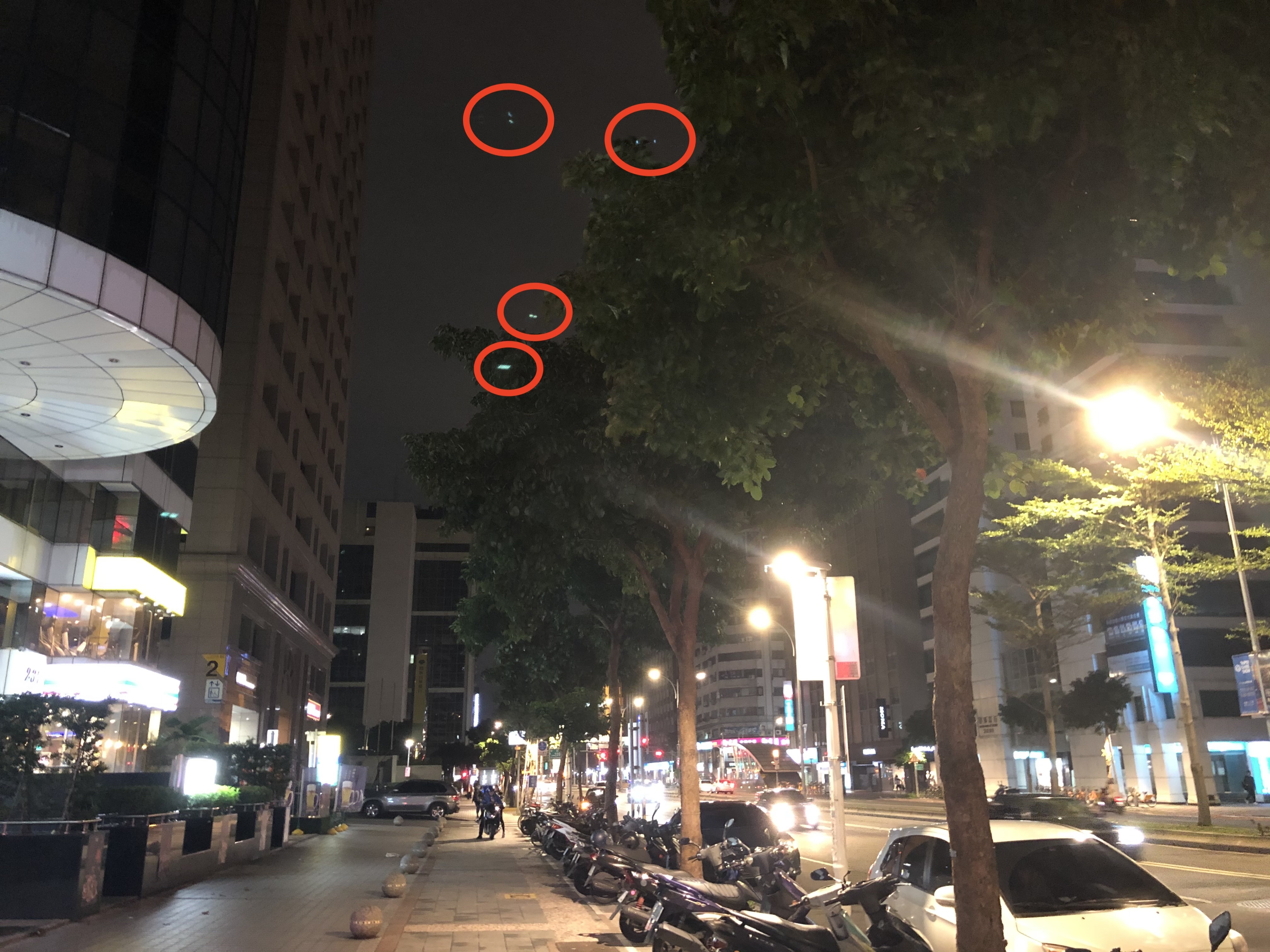 iPhone 拍照、耀光