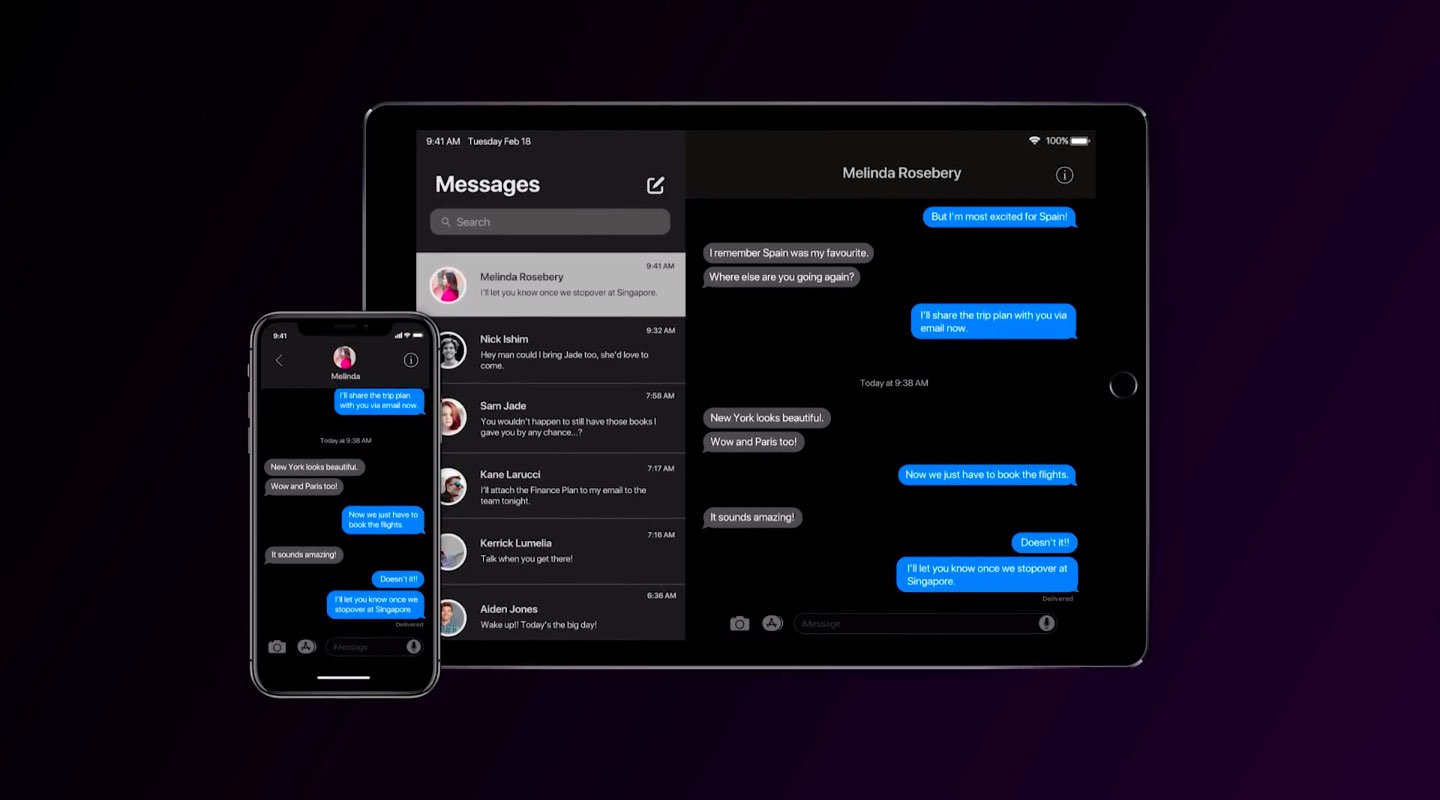 iOS 13 黑暗模式