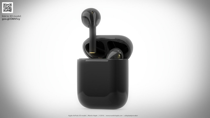 黑色 AirPods 2