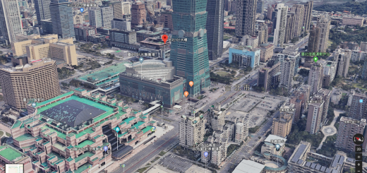 Google 地圖 3D