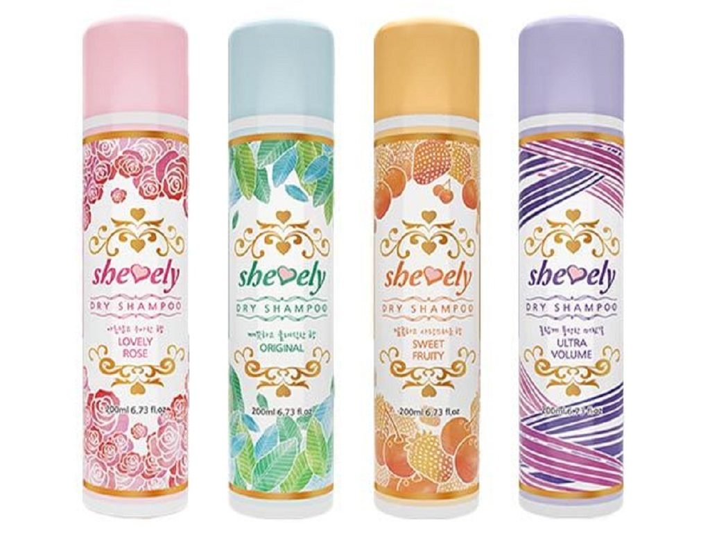 韓國 shevely 乾洗髮清爽噴霧