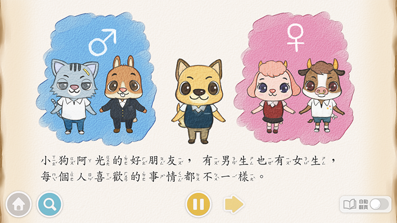 呆呆童書 性別特質 性平教育