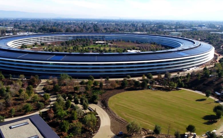 ãApple parkãçåçæå°çµæ