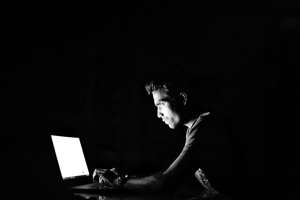 Hacking, Cyber, Blackandwhite, Crime, Security