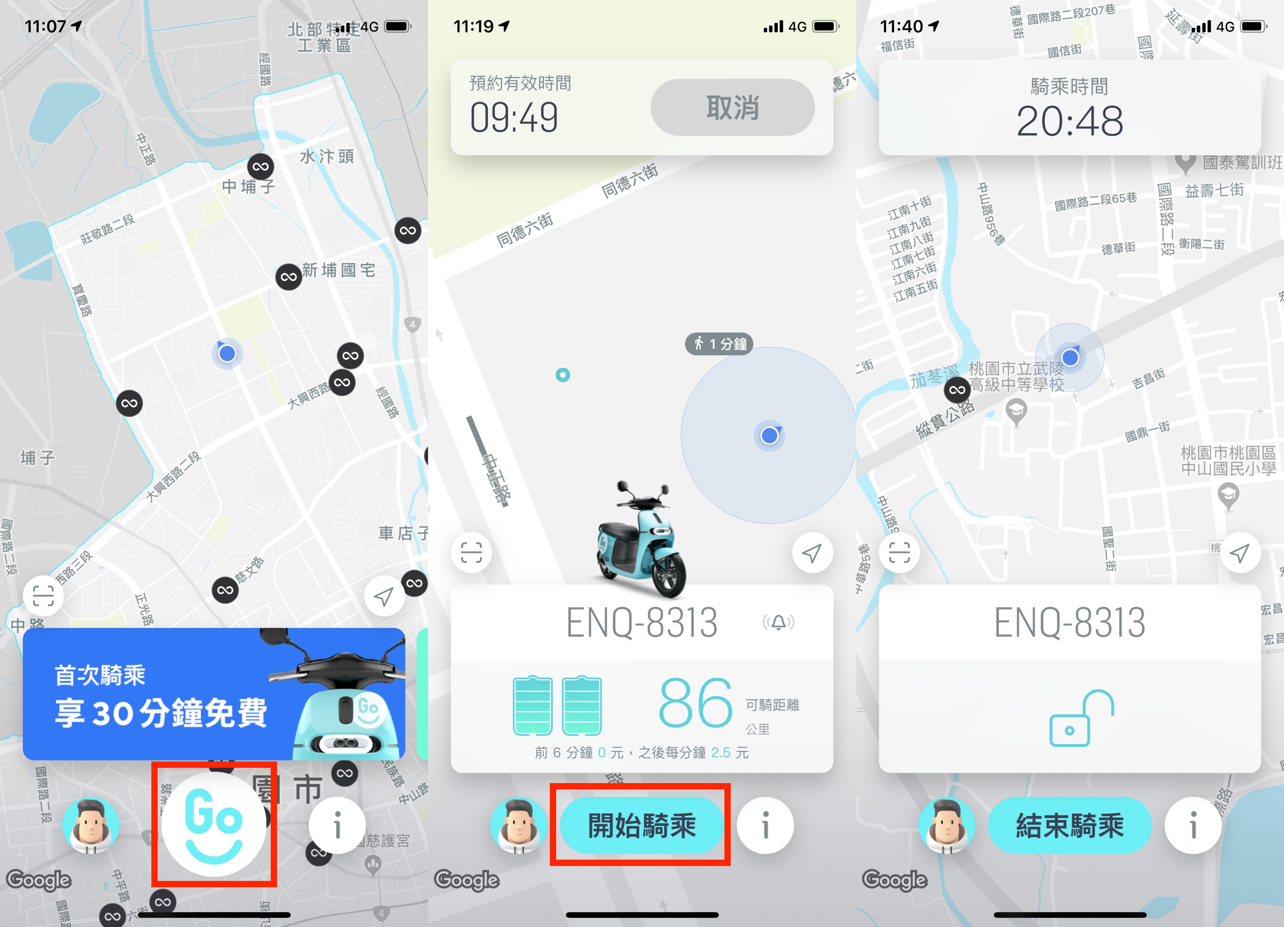 GoShare、共享機車、共享 Gogoro