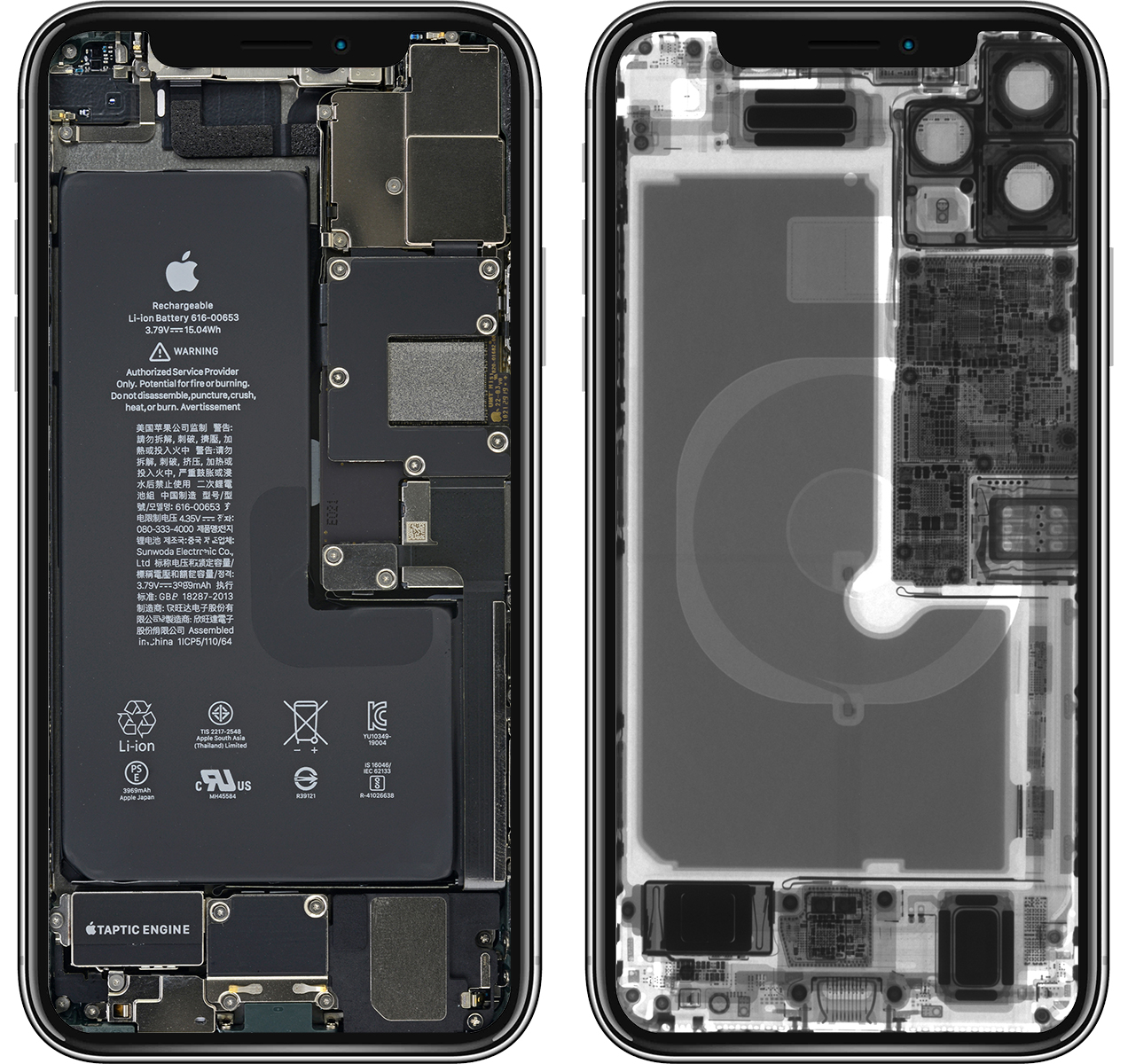 iPhone 11 Pro Max 透視桌布