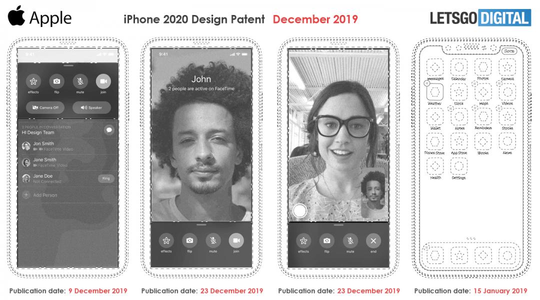 iPhone 全螢幕無瀏海設計首度在專利中曝光