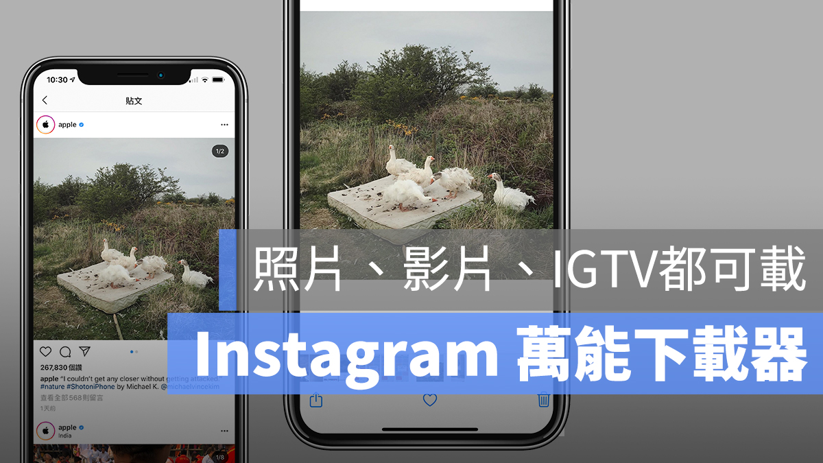 IG 照片 影片 下載 iPhone