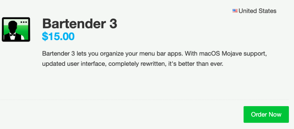 Bartender 3 買斷價格