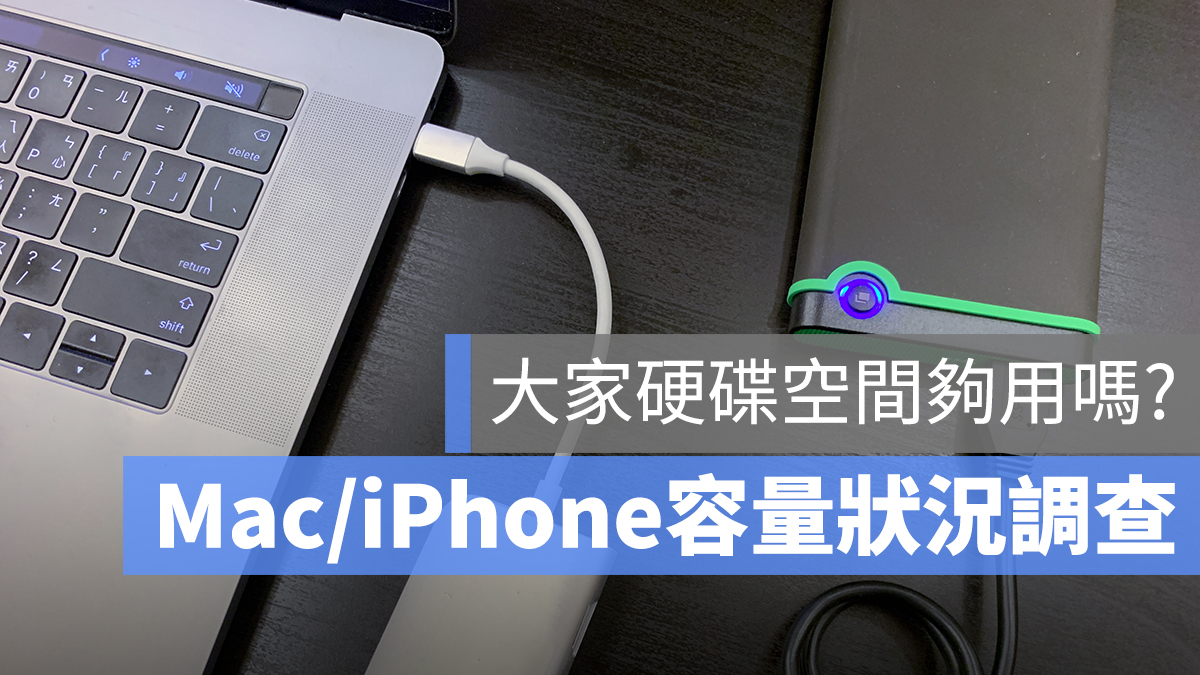 iPhone mac 空間 足夠