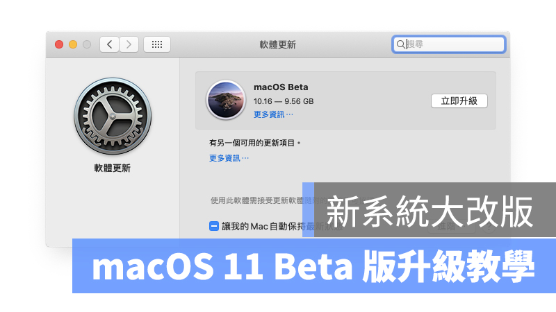 macOS 11、Beta
