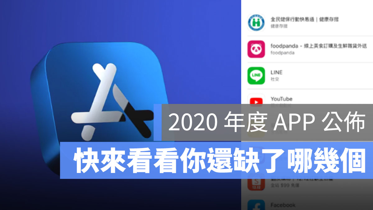 2020 App Store 排行榜