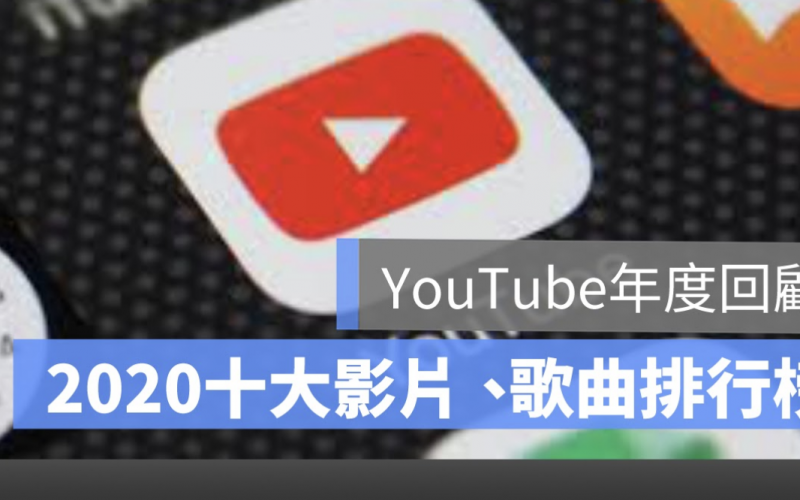 YouTube 2020 回顧 熱門影片