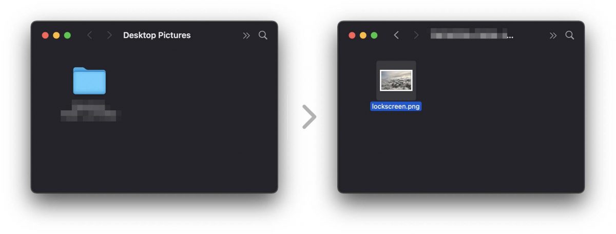 更改 Mac 登入畫面