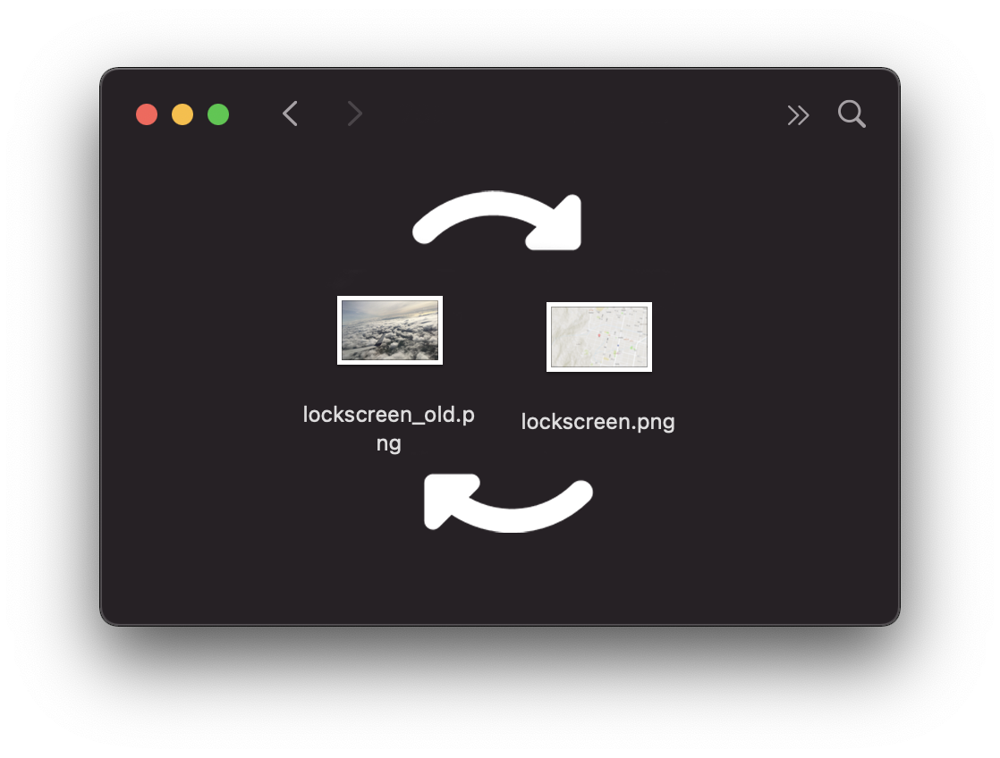 更改 Mac 登入畫面