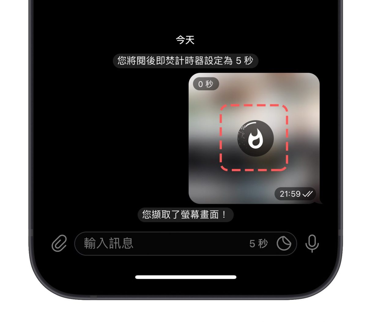 Telegram 秘密對話