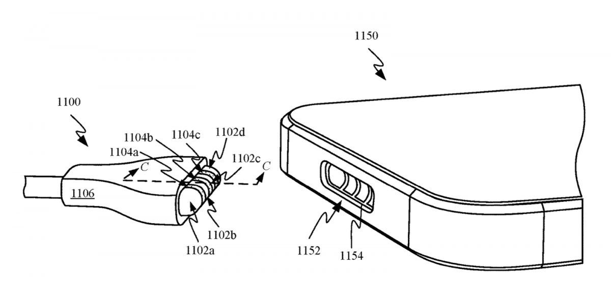 iPhone 磁吸充電孔