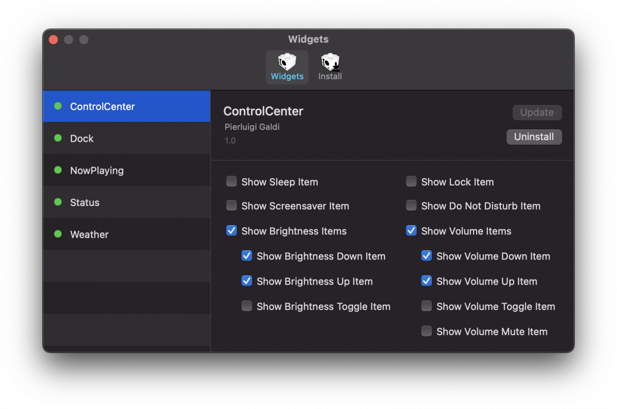 Mac 顯示電量百分比 Pock Touch bar