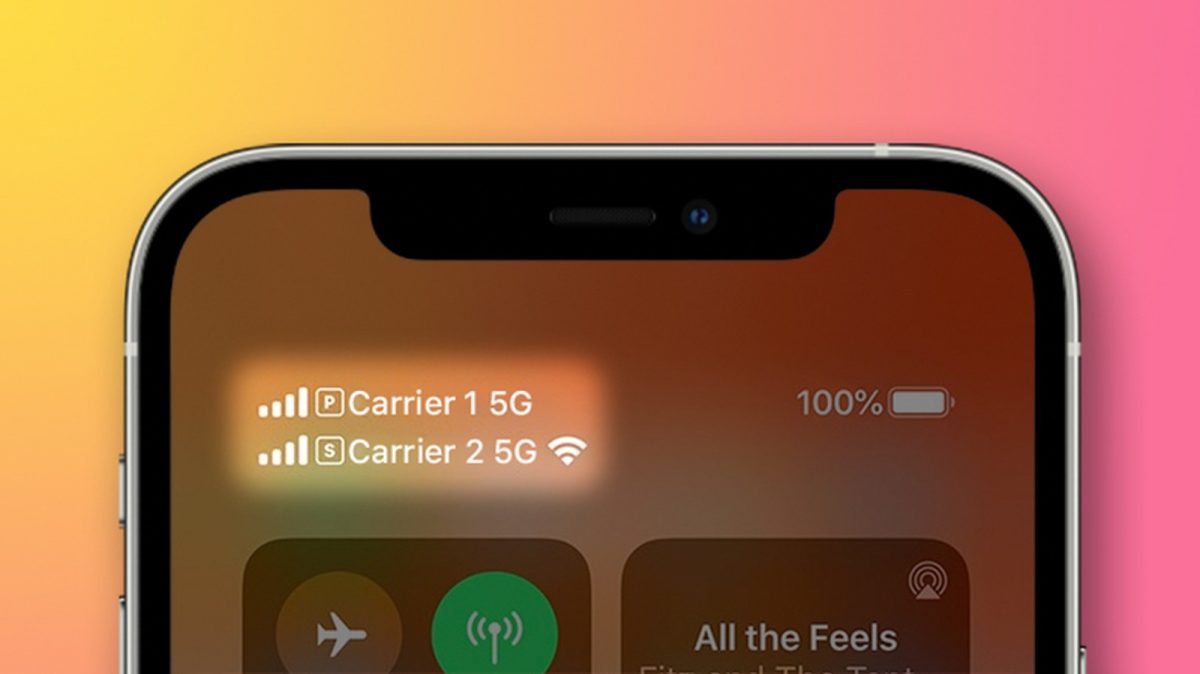 iOS 14.5 雙卡 5G