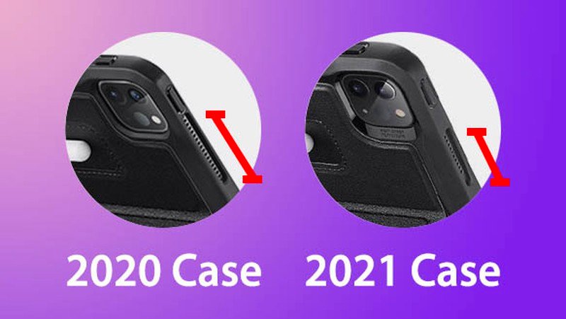 iPad Pro 2021 喇叭孔減少