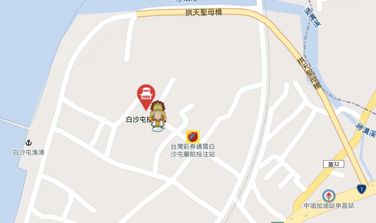 白沙屯媽祖