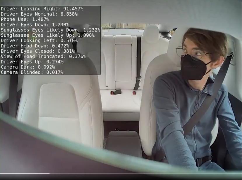 特斯拉 車內鏡頭 監控 隱私