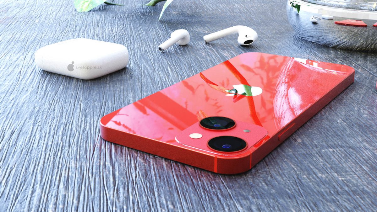 iPhone 13 渲染圖