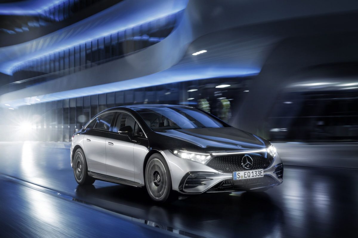 賓士電動車 EQS 特斯拉 Model 3
