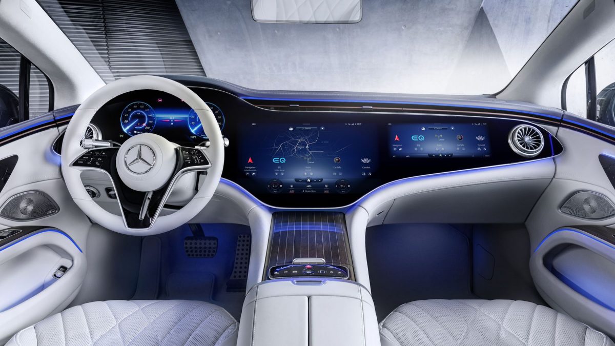 賓士電動車 EQS 特斯拉 Model 3