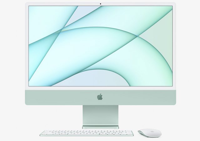 iMac 2021 下巴
