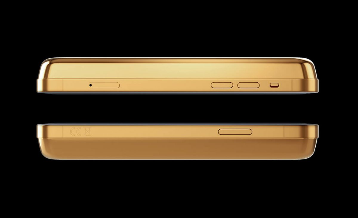 黃金版 iPhone 12 Caviar